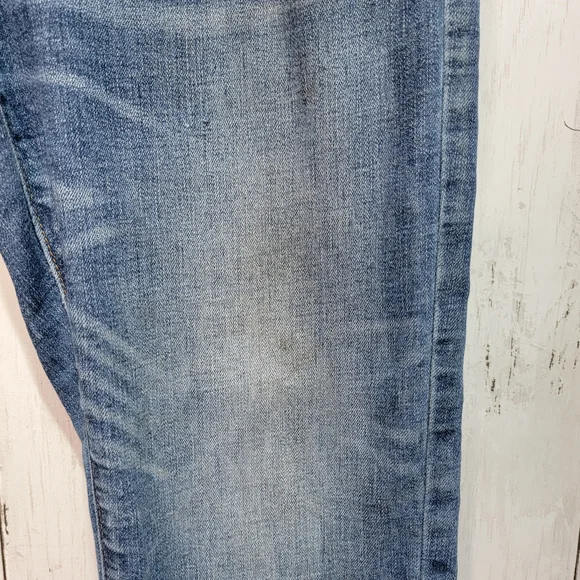 American Eagle AEO Men's Next Level Airflex Slim Blue Denim Jeans Size 32 X 32. - Picture 3 of 10